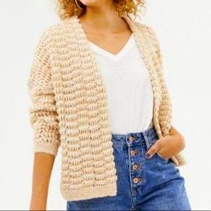 ASOS Chunky Knit Cardigan Size Small